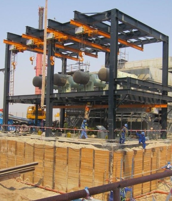 Mechanical contracting services - piping and equipment installation