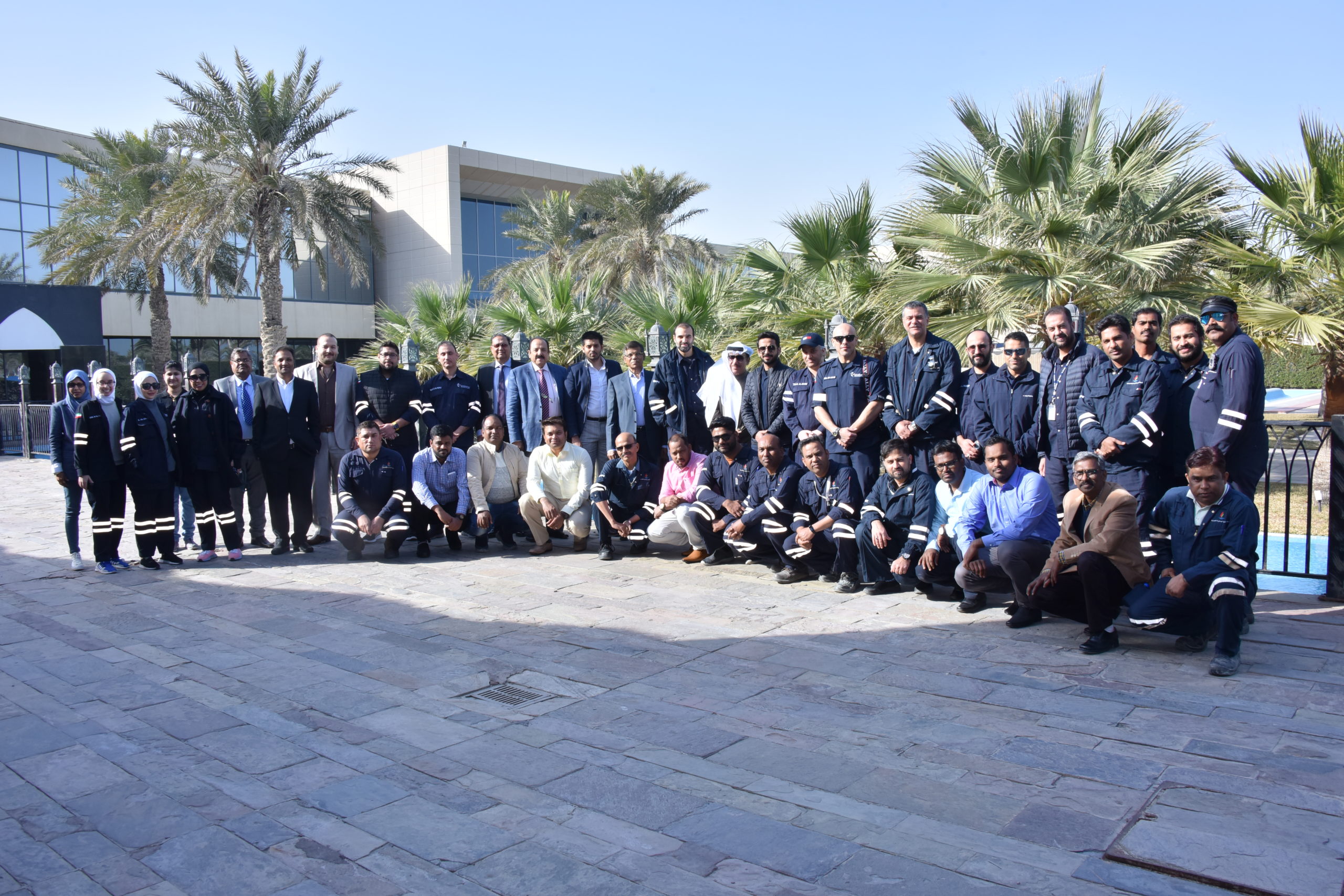 Plant construction work