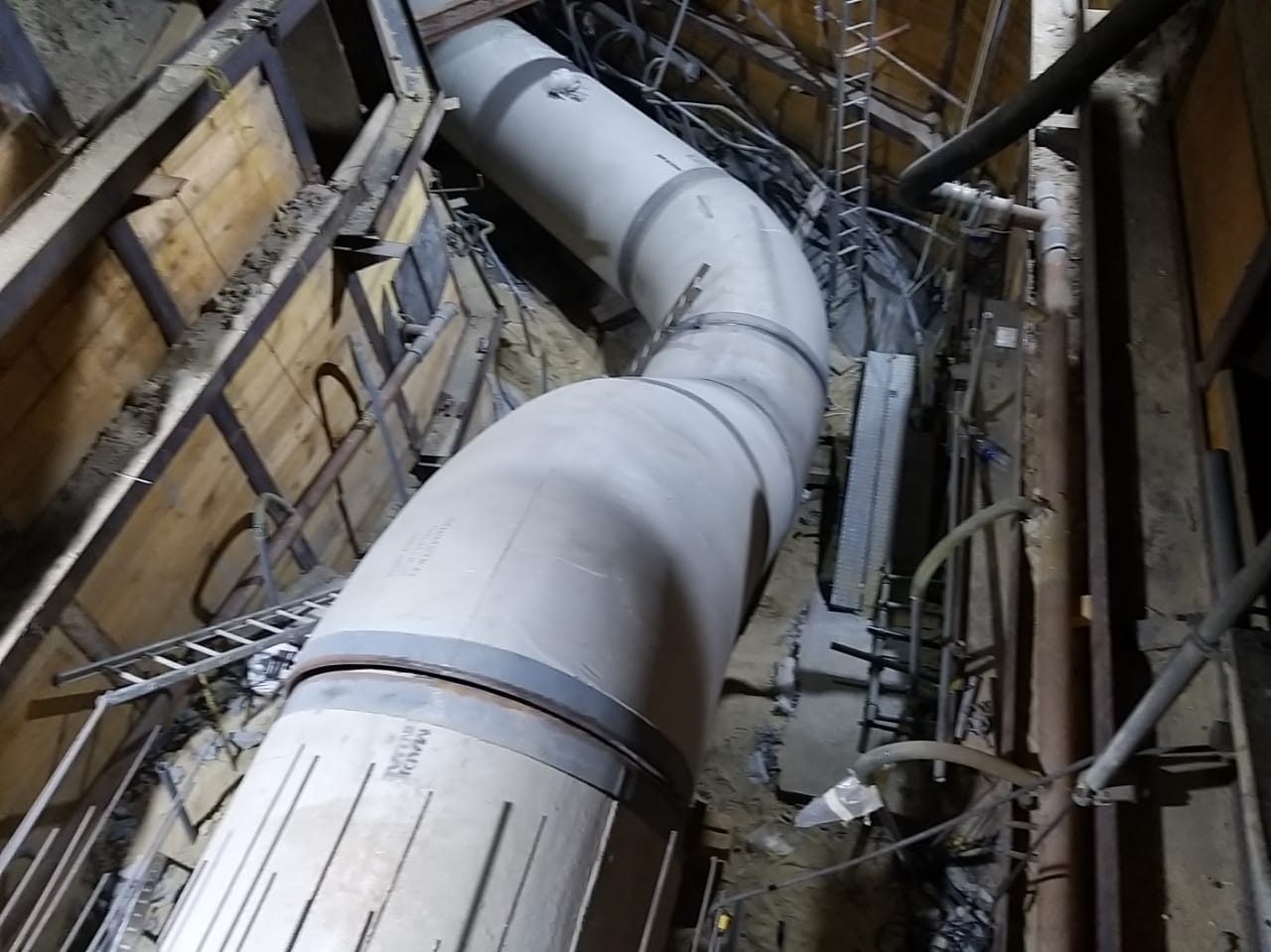 Site construction work